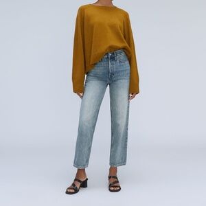 Everlane Women's Rigid Way-High® Jean in Vintage Light Wash, Size 31, Cotton